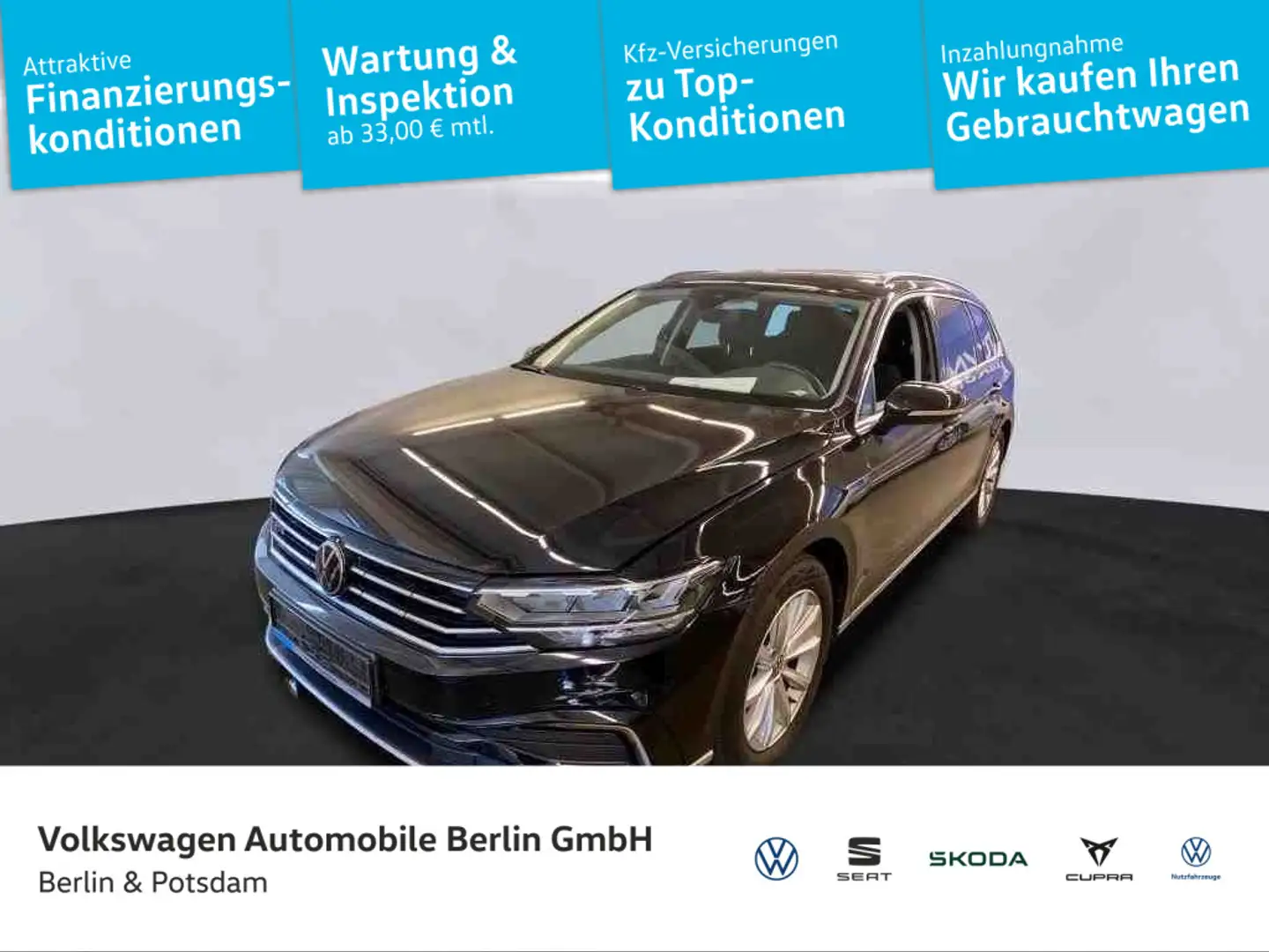 Volkswagen Passat Variant GTE 1.4TSI DSG NAVI KAMERA LED Schwarz - 1