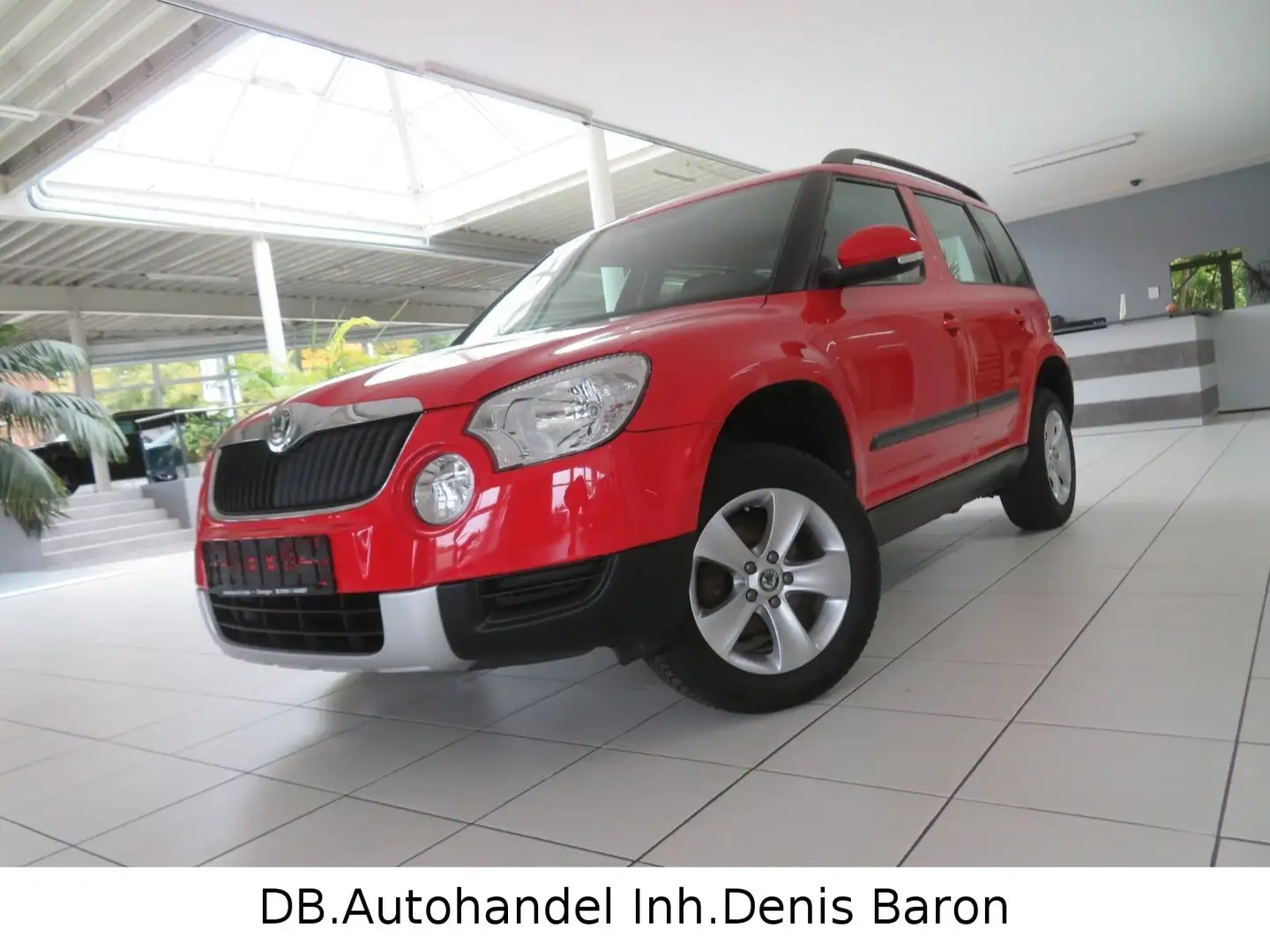 Skoda Yeti Ambition Klima PDC SHZ *1. Hand* AHK Rot - 1