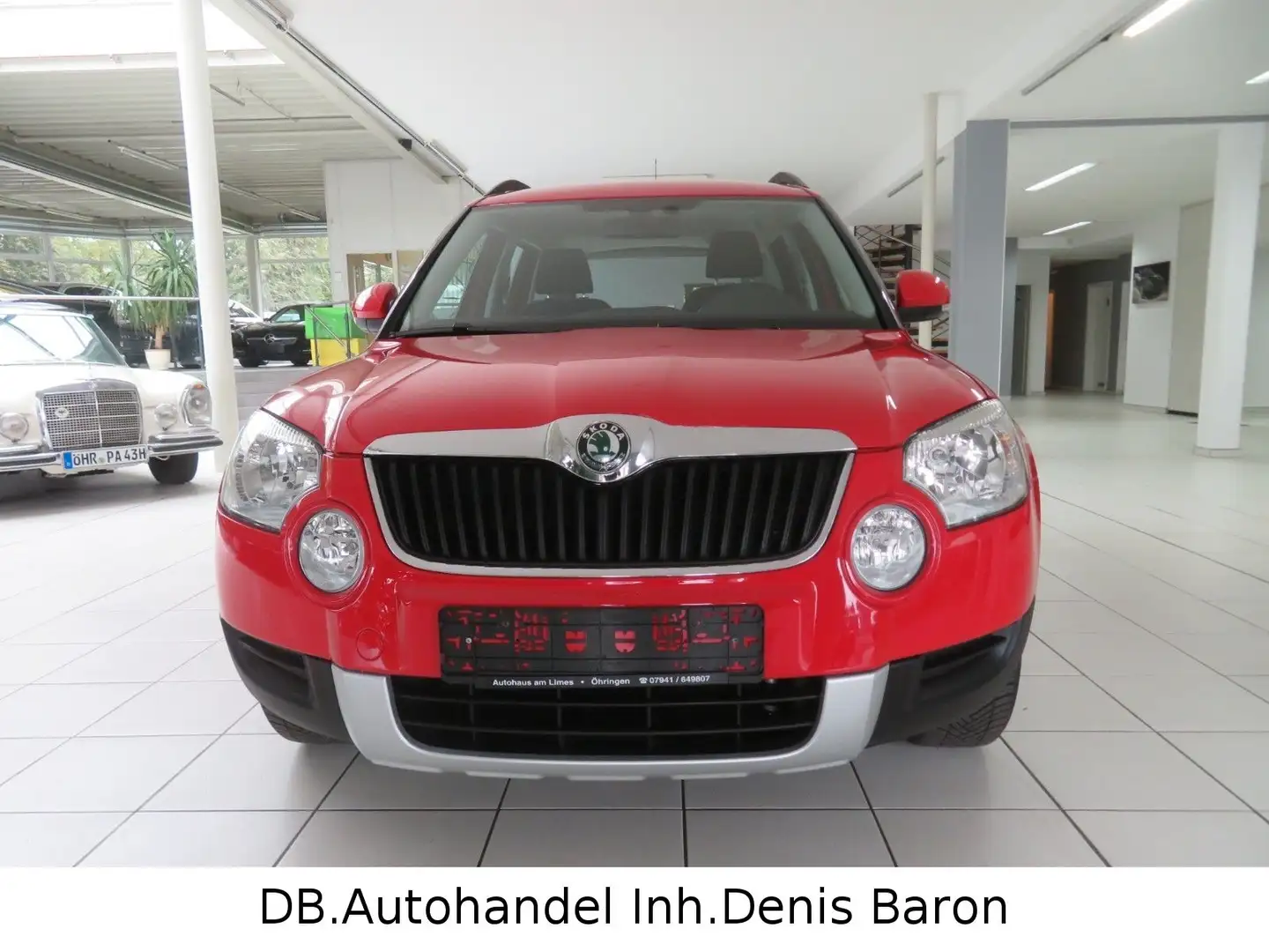 Skoda Yeti Ambition Klima PDC SHZ *1. Hand* AHK Rot - 2