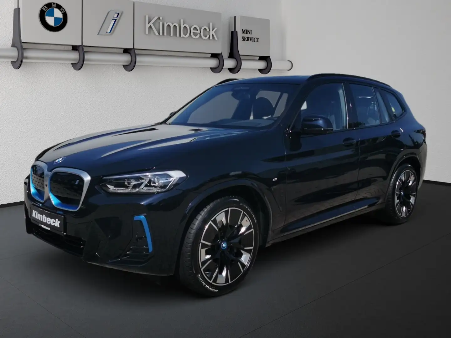 BMW iX3 M SPORT AHK ACC 360° HeadUp Pano HarmanKardon Schwarz - 1
