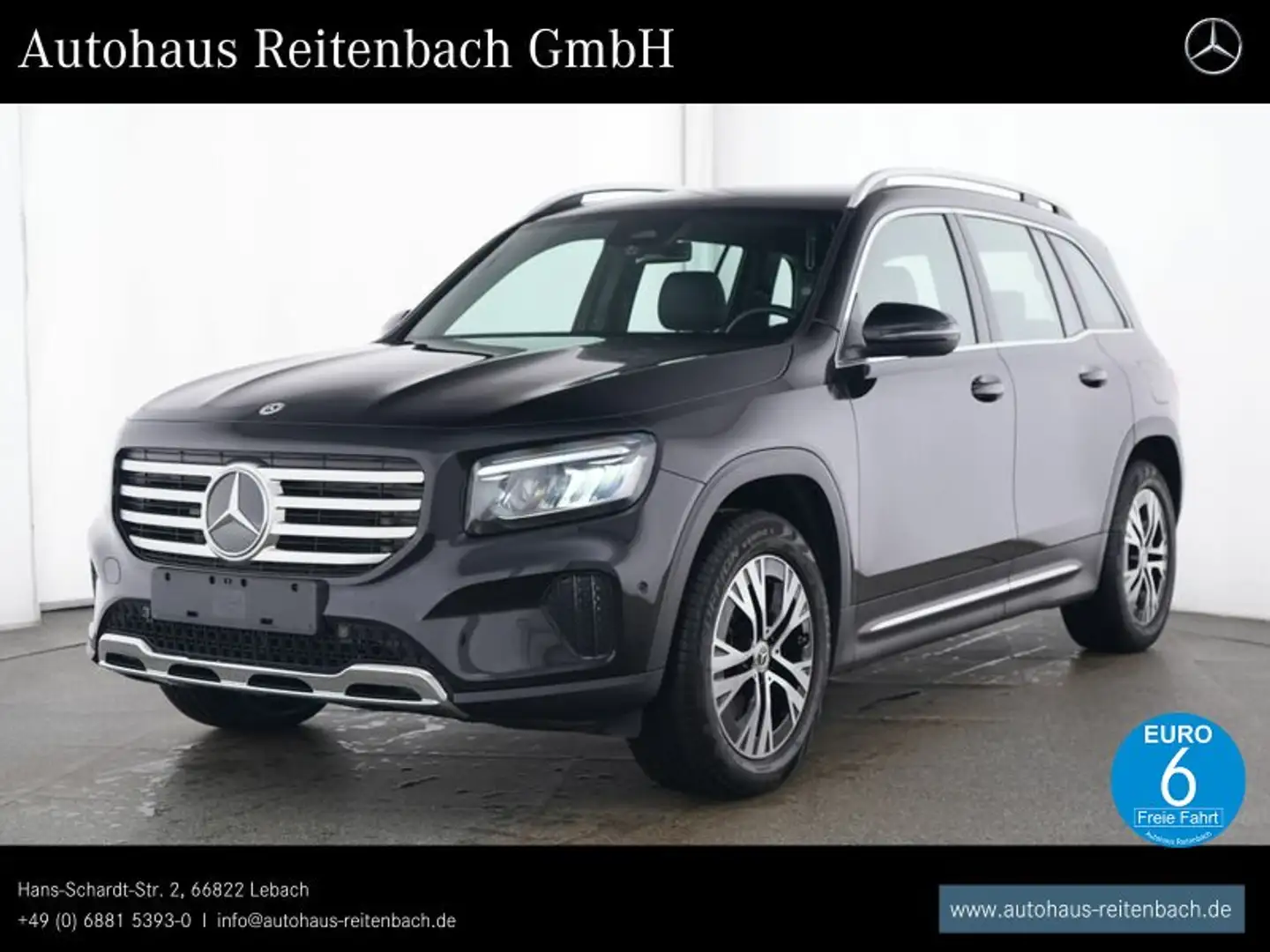 Mercedes-Benz GLB 200 GLB200 PROGRESSIVE+DISTR TOTWI+KAMERA+LED+EASYPA Schwarz - 1