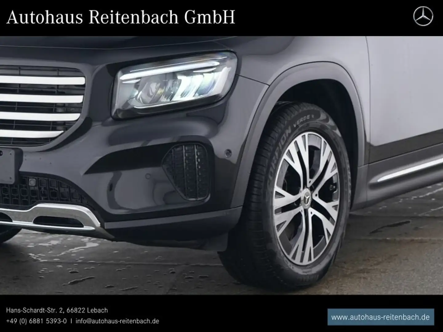 Mercedes-Benz GLB 200 GLB200 PROGRESSIVE+DISTR TOTWI+KAMERA+LED+EASYPA Schwarz - 2
