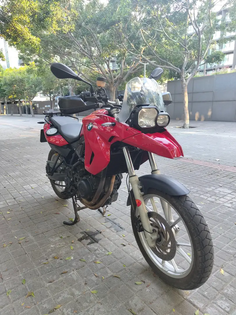 BMW F 650 GS Rojo - 1