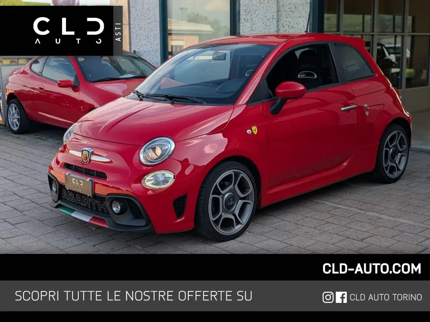 Abarth 595 2016 1.4 t-jet 145cv Rosso - 1