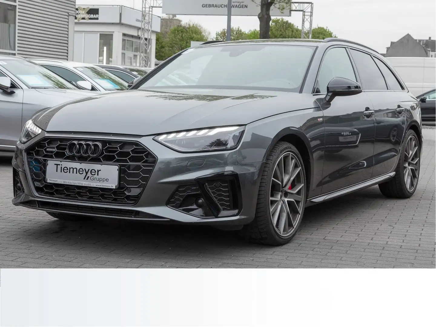 Audi A4 40 TFSI Q 2x S LINE LM19 KAMERA NAVI+ V Grau - 2