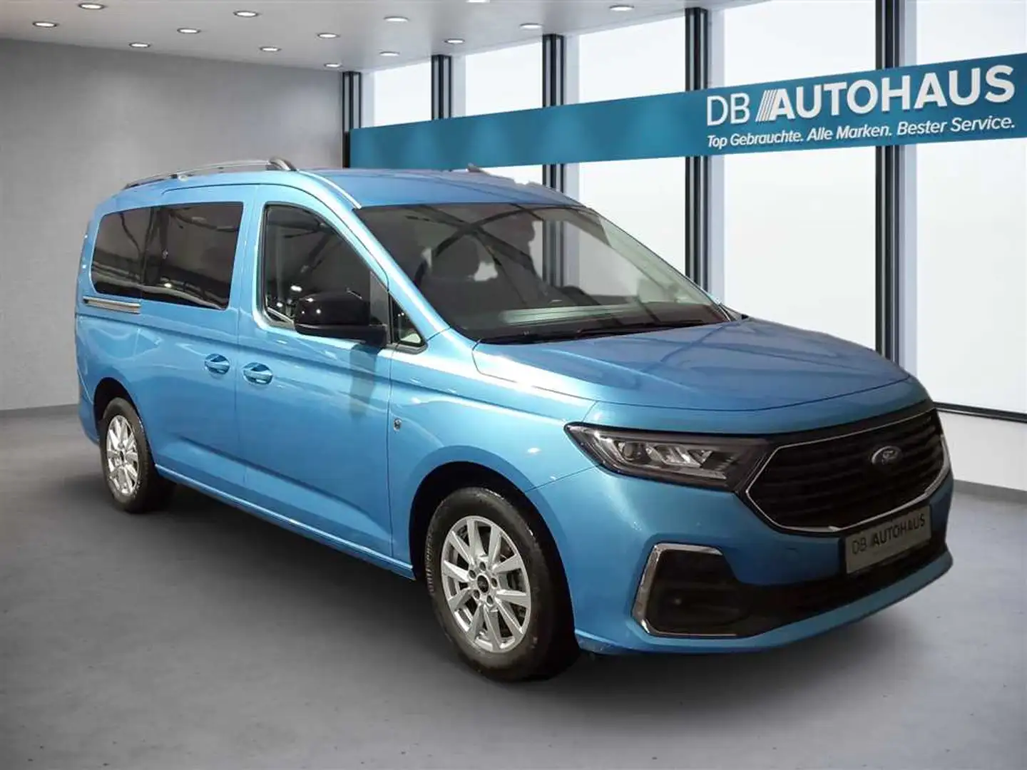 Ford Grand Tourneo Titanium 2.0 EcoBlue Bleu - 2