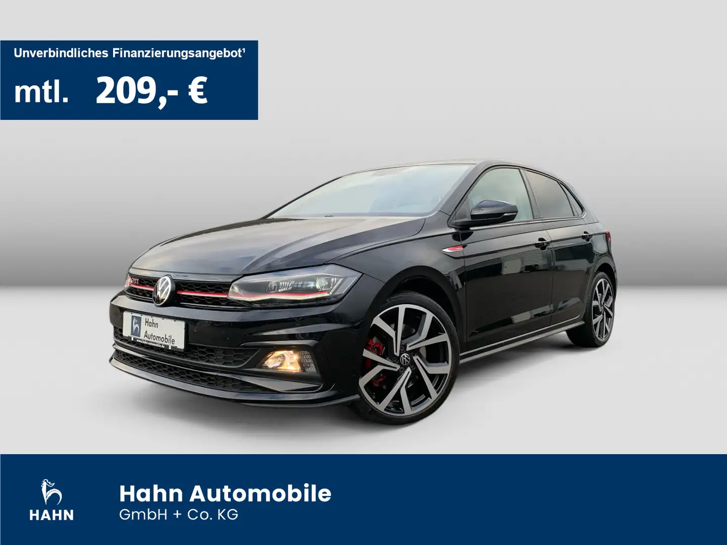 Volkswagen Polo 2.0 TSI DSG GTI Navi Pano Kamera LED PDC Schwarz - 1