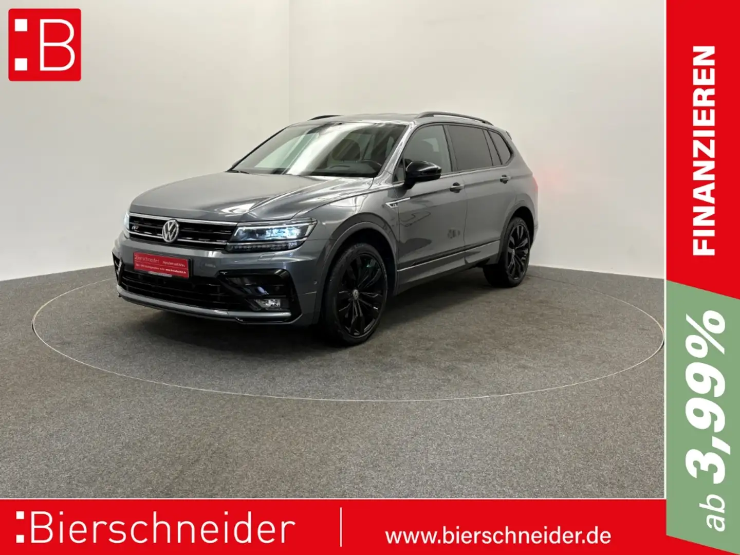 Volkswagen Tiguan Allspace 2.0 TDI DSG 4Mo 2x R-Line Black DIGITAL COCKPIT PR Grau - 1