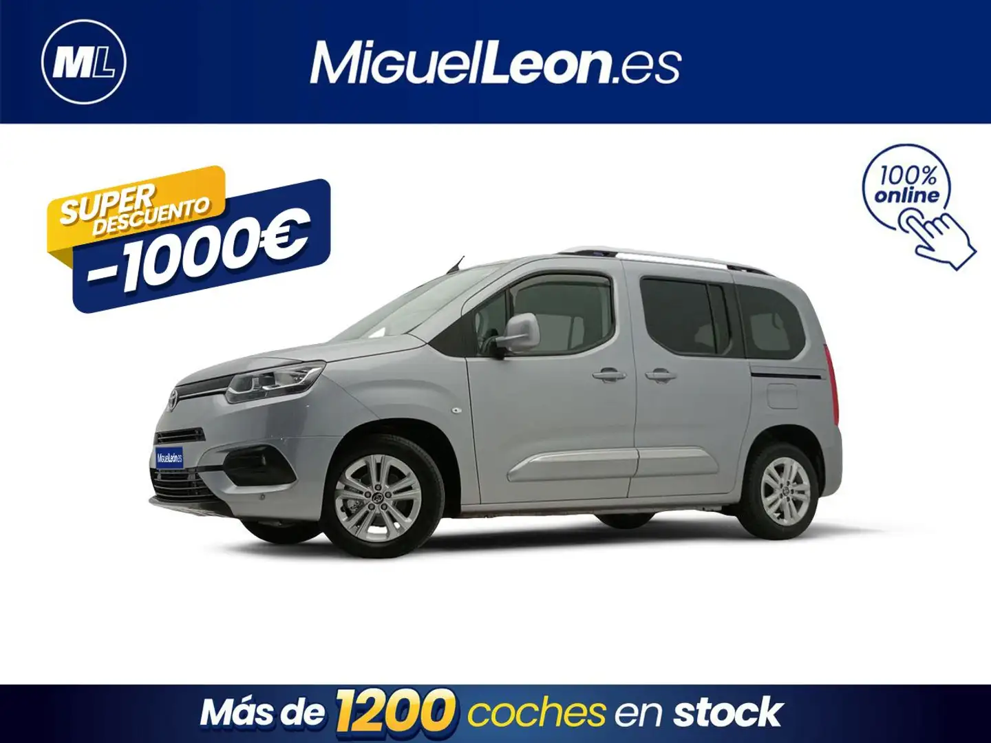 Toyota 1.2 81kW (110CV) Family Active L1 Gris - 1