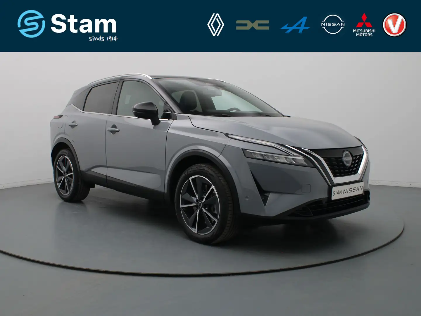 Nissan Qashqai 190pk e-Power Tekna Head-Up | 360° Camera | Adapt. Gris - 1