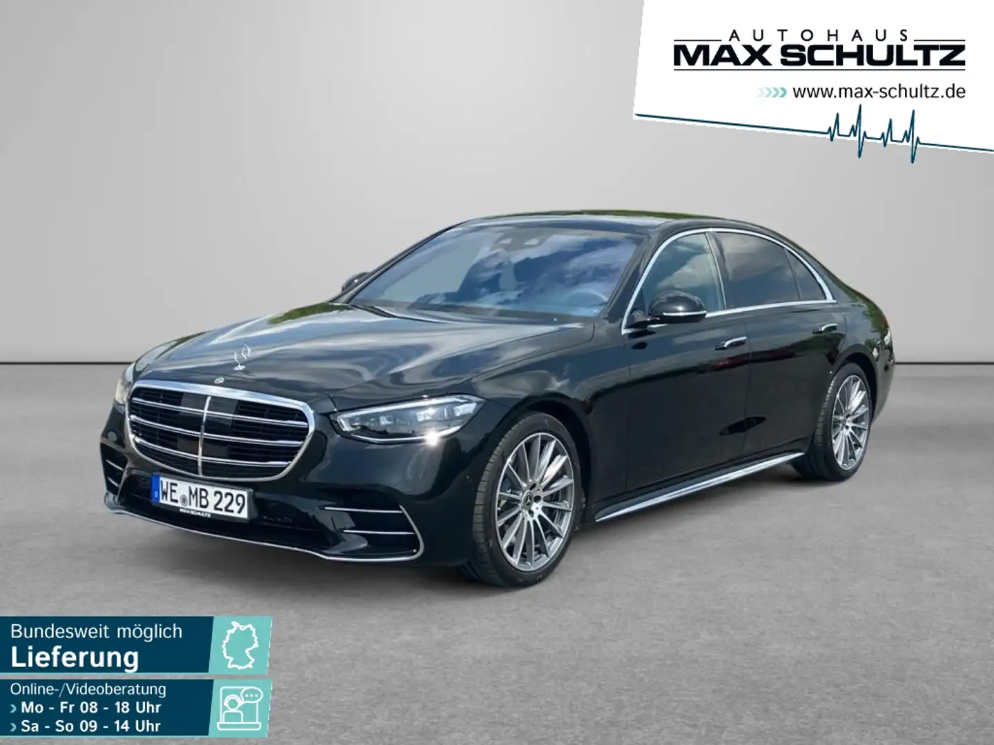 Mercedes-Benz S 450 d 4M lang AMG*Pano-Dach*Distronic*Massage* Noir - 1