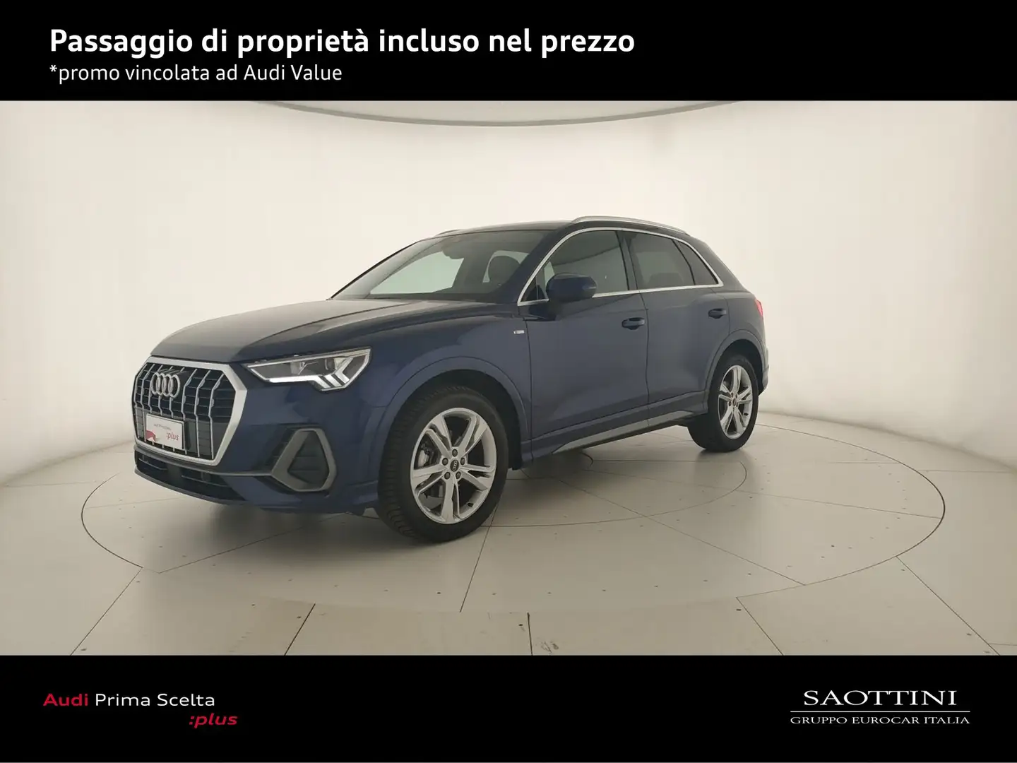 Audi Q3 35 2.0 TDI S line edition S tronic Blu/Azzurro - 1