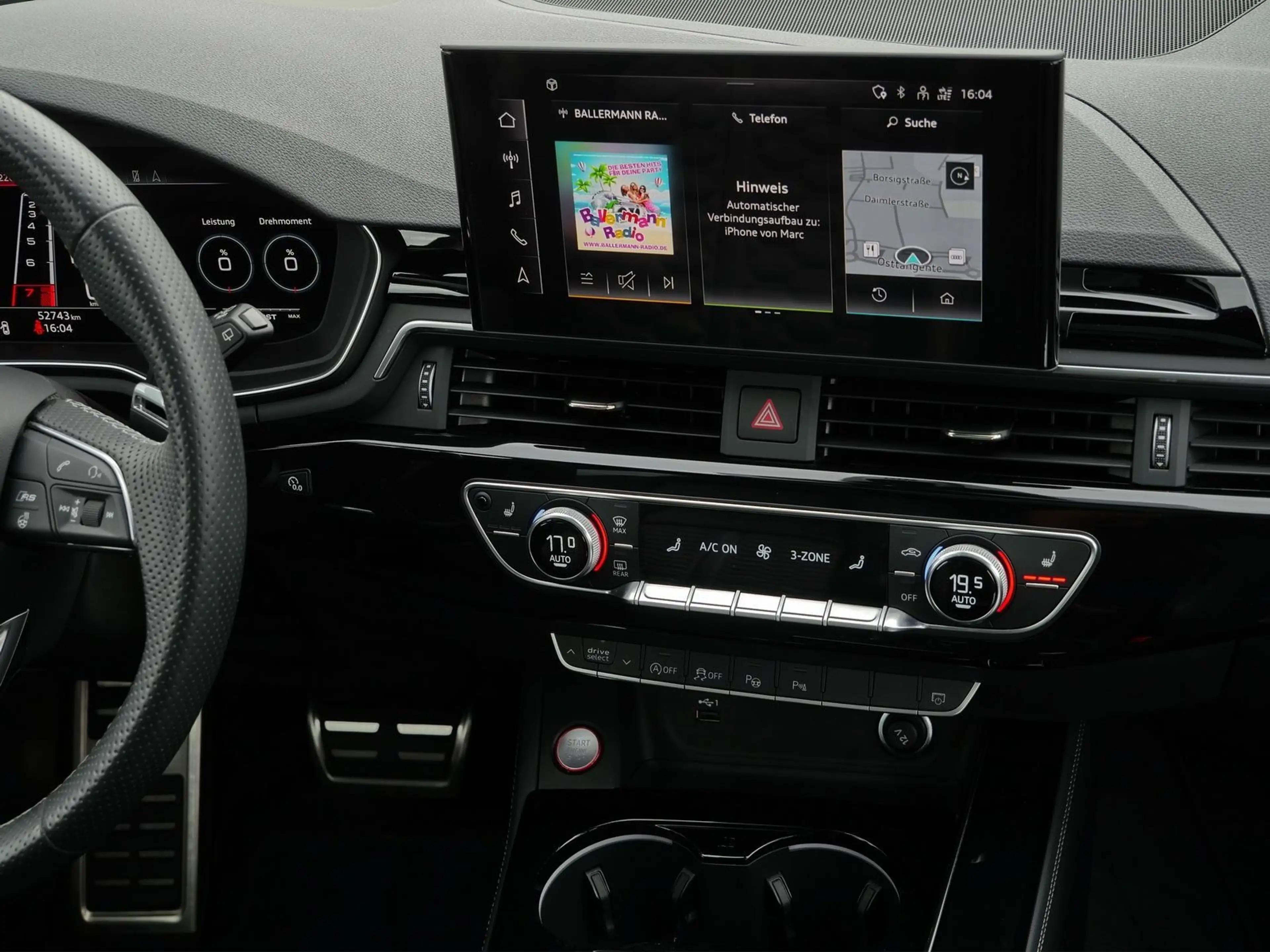 Audi RS4 quattro B&O*Schwarz*Pano*HuD*360° — photo 6