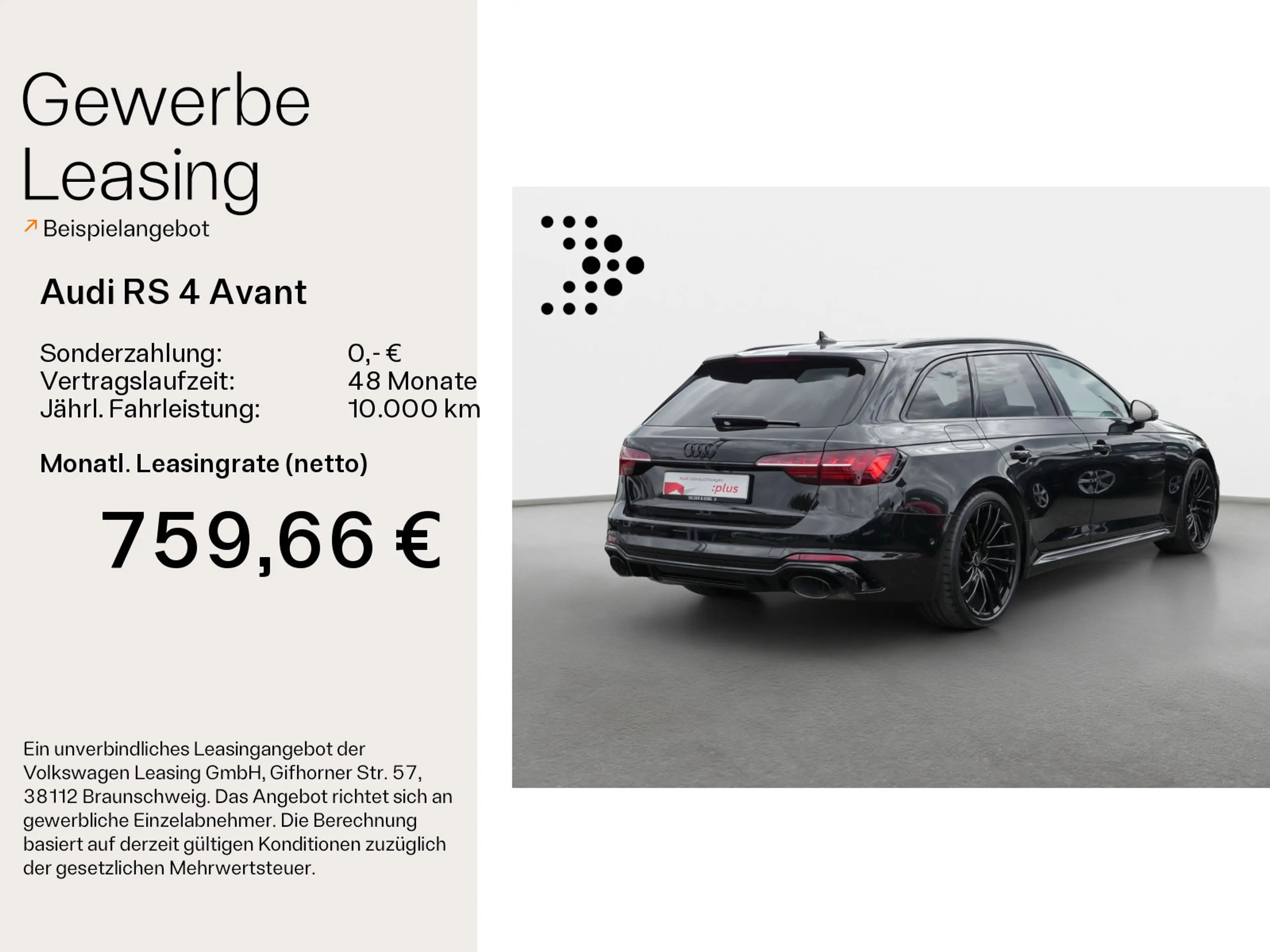 Audi RS4 quattro B&O*Schwarz*Pano*HuD*360° — photo 2