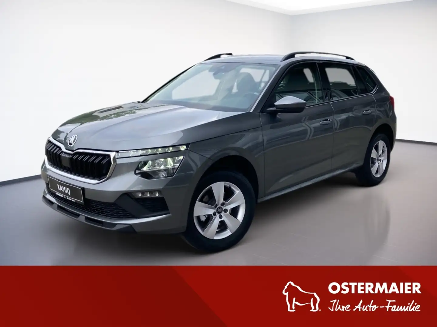 Skoda Kamiq 1.0TSI 95PS.AHK.ALU.SITZHEIZG.SMART-LINK Gris - 1