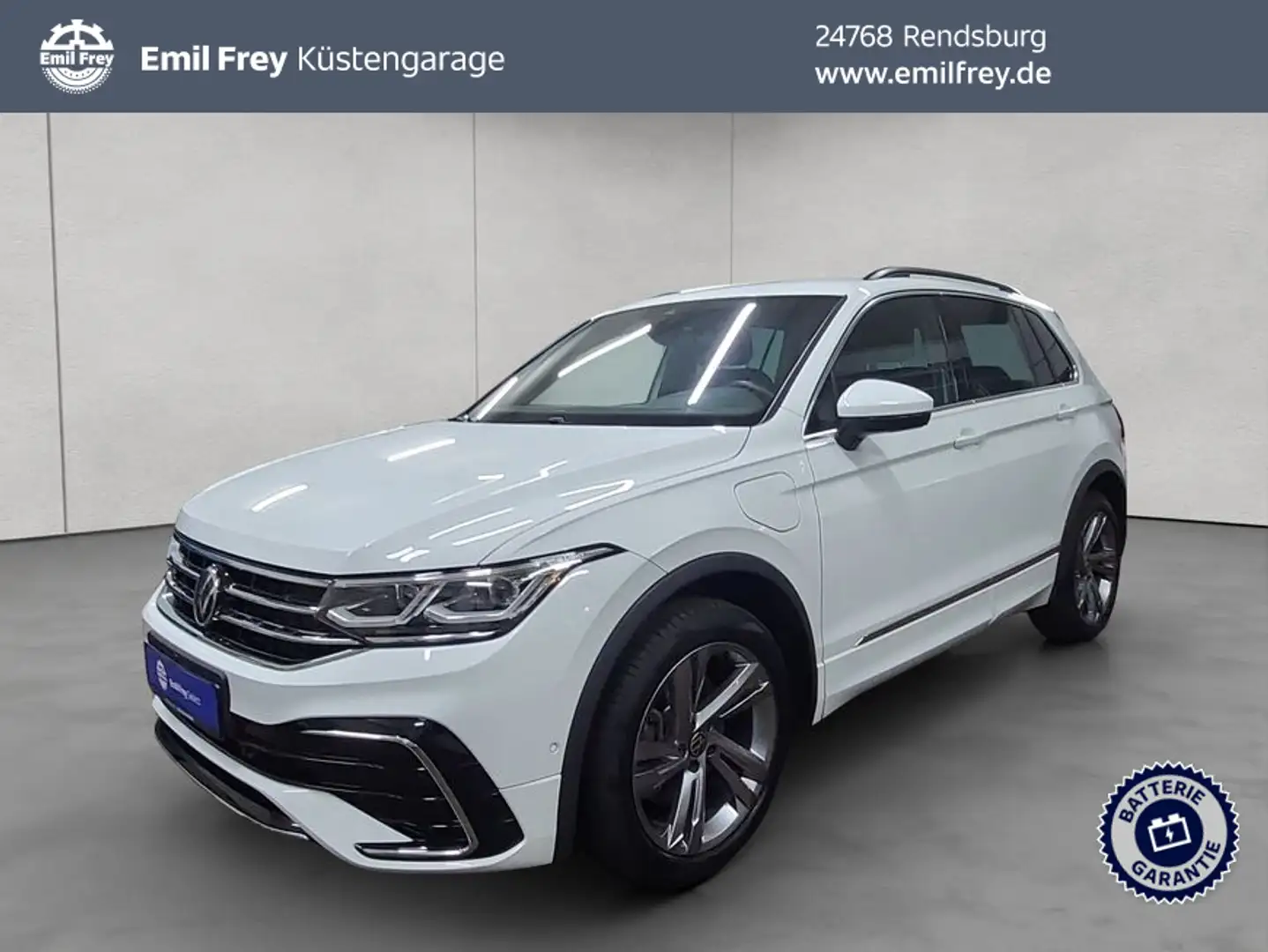Volkswagen Tiguan 1.4 eHybrid DSG R-Line AHK LEDER HUD MATRIX Weiß - 1