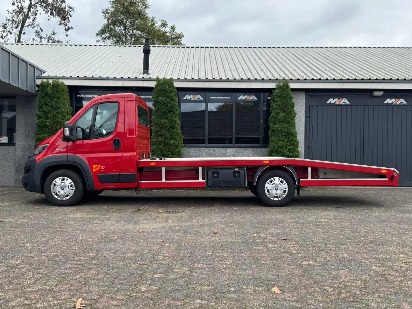Fiat Ducato 35H 2.3 MultiJet L4H1 - OPRIJWAGEN/AUTOTRANSPORTER Rood - 2