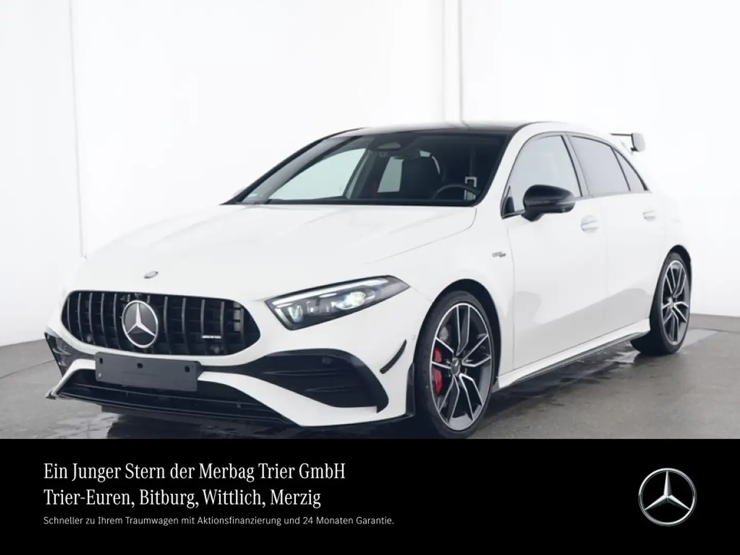 Mercedes-Benz A 35 AMG AMG A 35 4M *Aero Night Pano 19" Burm Premium+ Blanc - 1