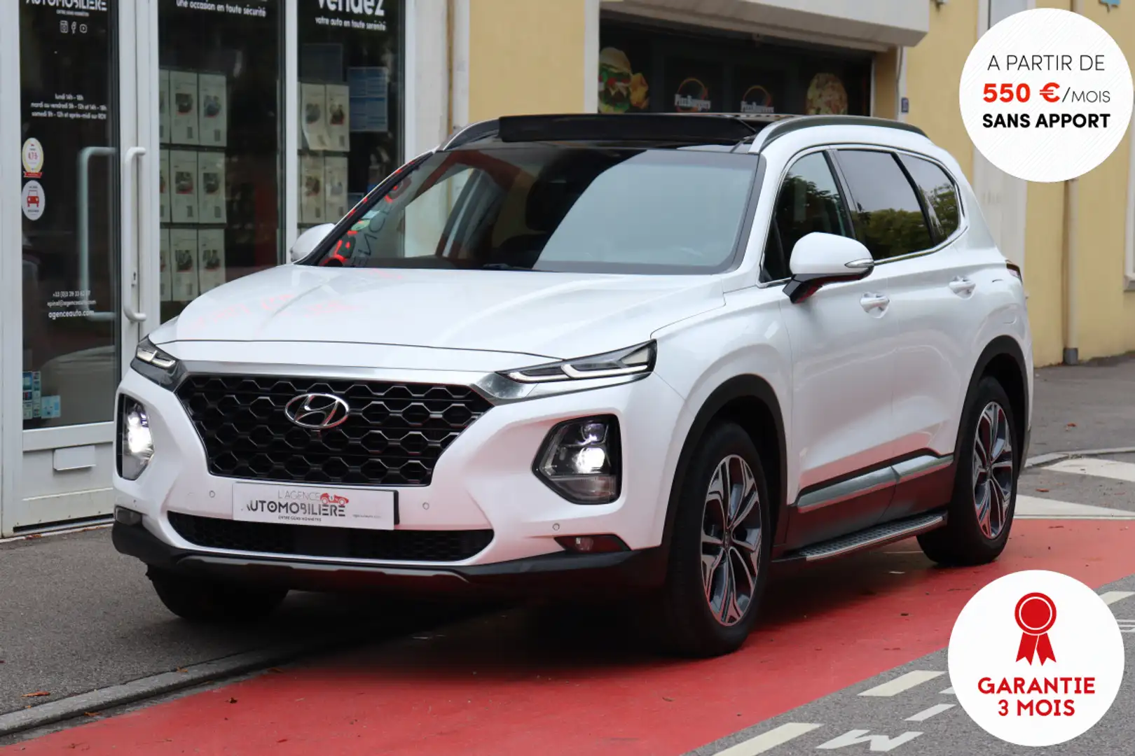 Hyundai Grand Santa Fe Grand Santa Fe 2.0 CRDI 185 4WD Executive BVA8 (7 Biały - 1