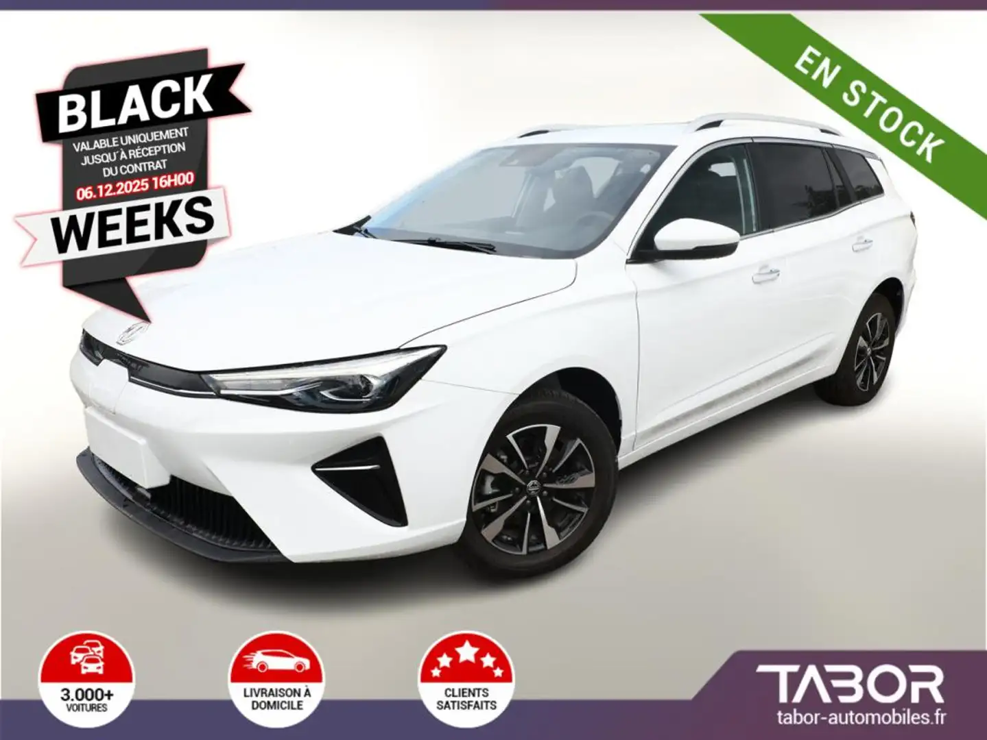 MG MG5 5 51kWh Comfort ACC LED GPS cam PDC Keyl Blanc - 1