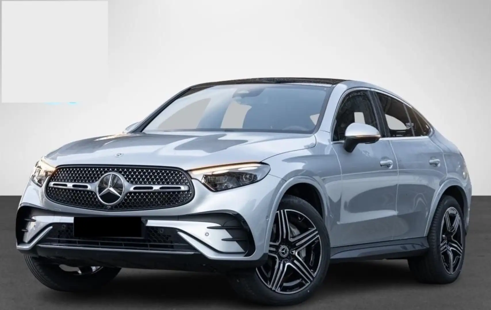 Mercedes-Benz GLC 220 Coupe d AMG Premium Plus 4matic TETTO 20" 360 AHK Grigio - 1