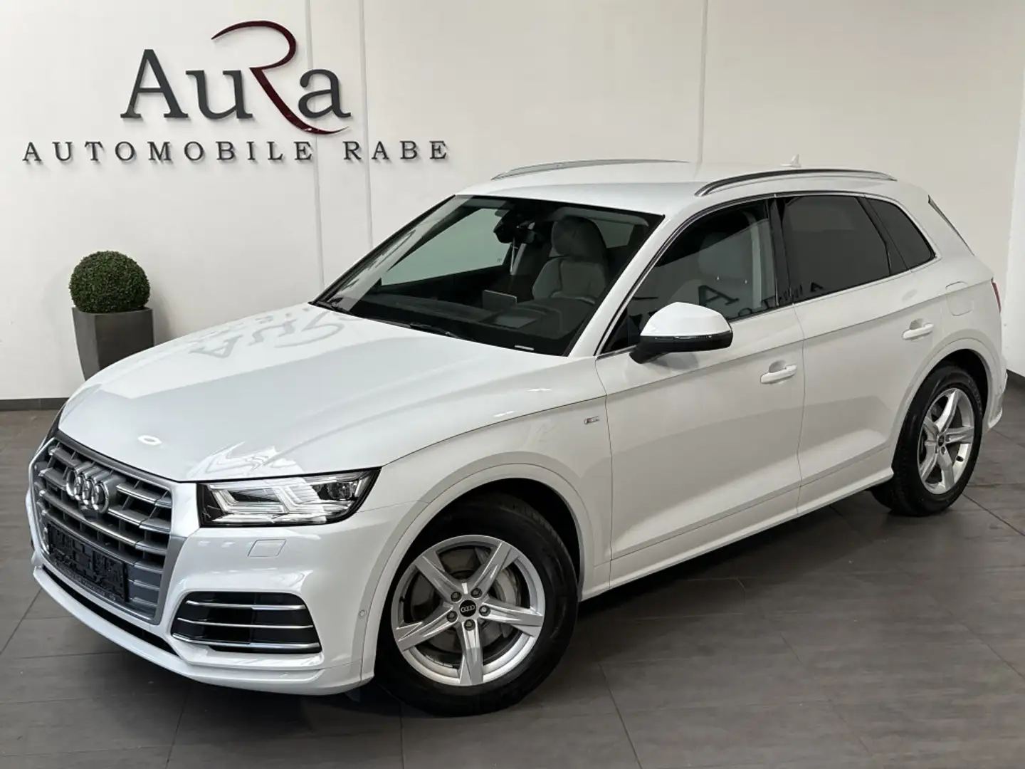 Audi Q5 50 TFSIe Qu S-Line NAV+LED+360°+AHK+V-COCKPIT Белый - 1