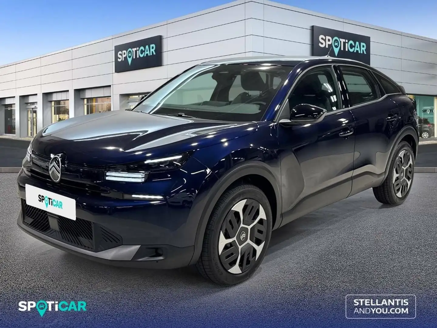 Citroen C4 Hybrid 136 e-DCS6 Plus Azul - 1