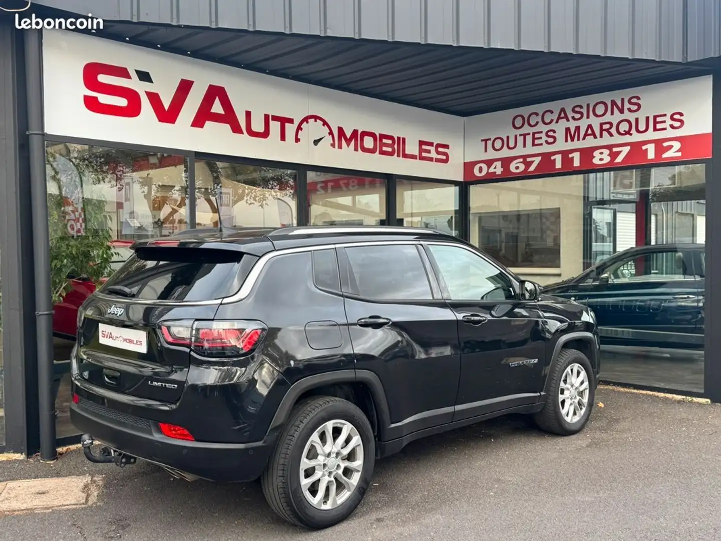 Jeep Compass II T4 190ch PHEV 4xe Limited eAWD Noir - 2
