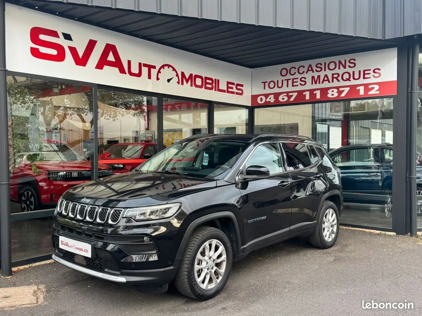 Jeep Compass II T4 190ch PHEV 4xe Limited eAWD Noir - 1