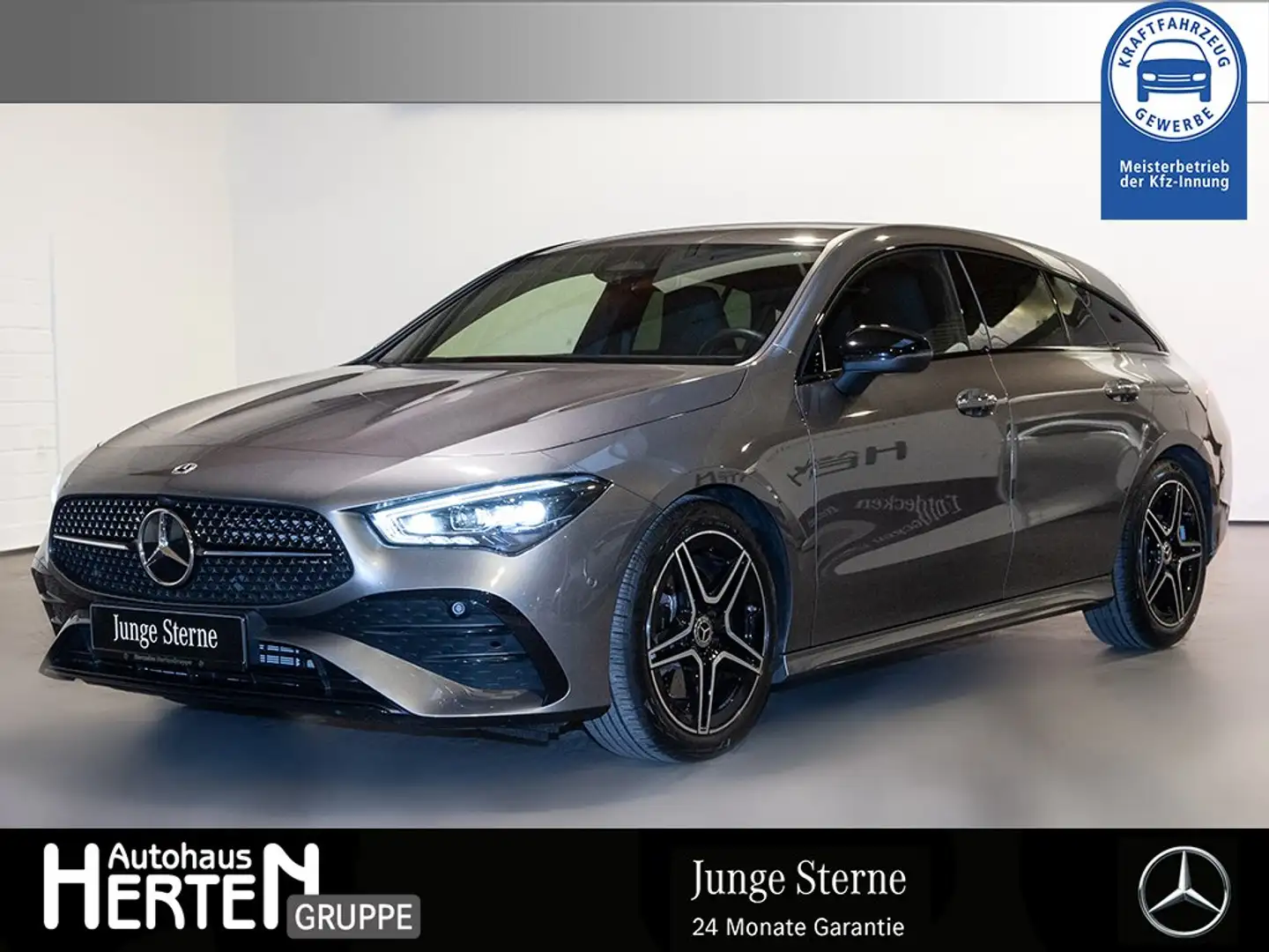 Mercedes-Benz CLA 200 SB+AMG-LINE PREMIUM+NIGHT-PAKET+STANDH. Grau - 1