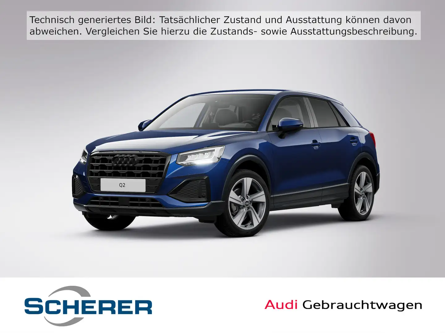 Audi Q2 advanced 35 TFSI 110(150) kW(PS) S tronic Blau - 1