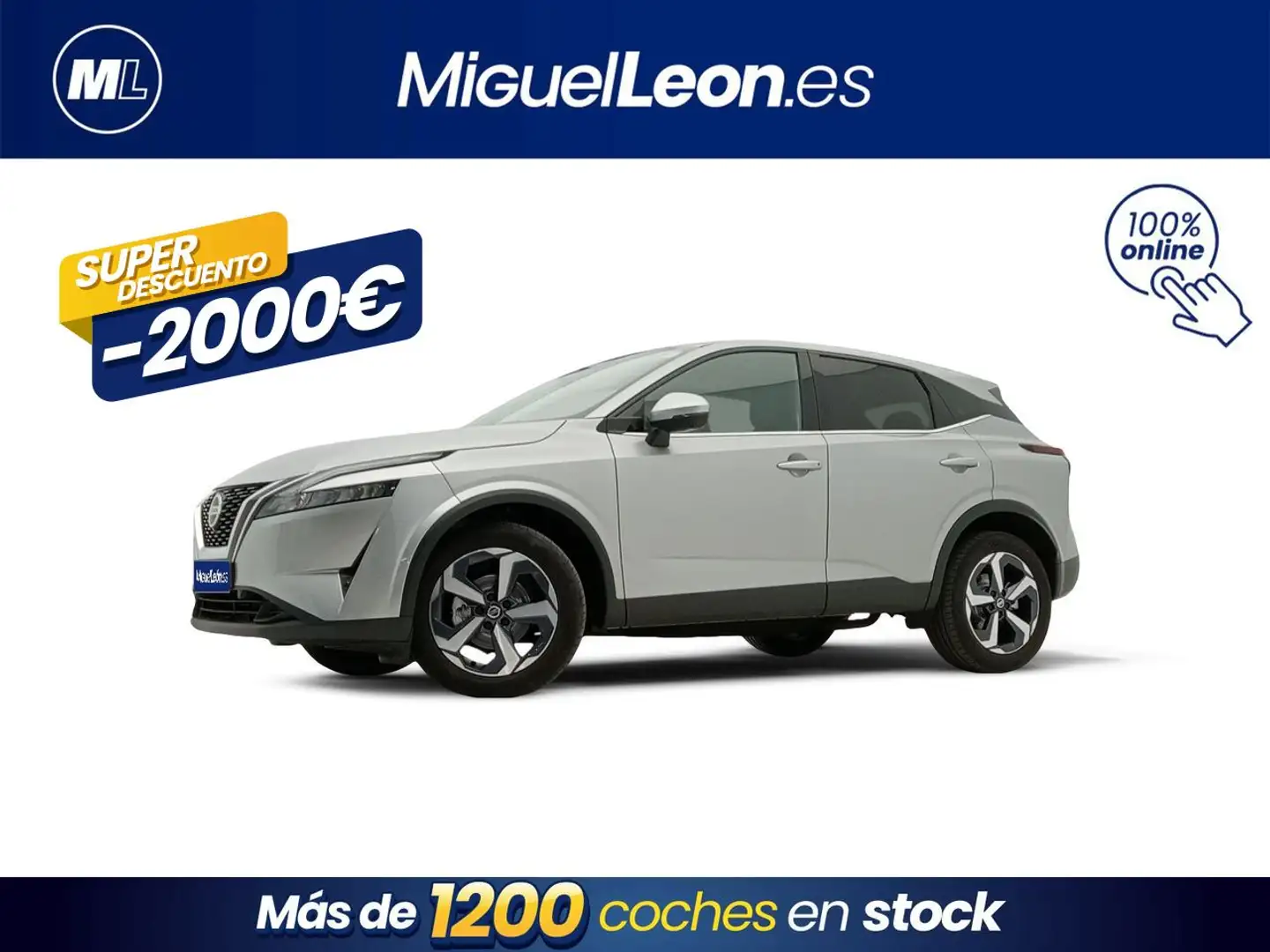 Nissan Qashqai DIG-T 103kW N-Connecta Gris - 1