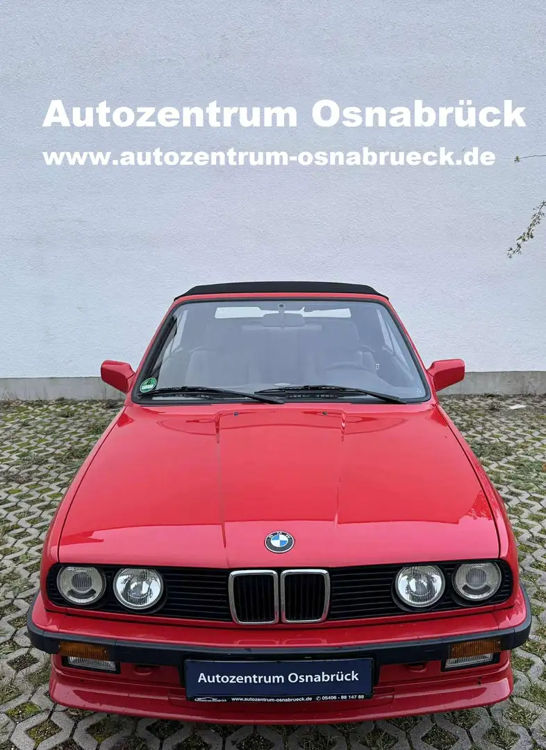 BMW 320 320i Cabrio Topzustand 6 Zylinder Rot - 2