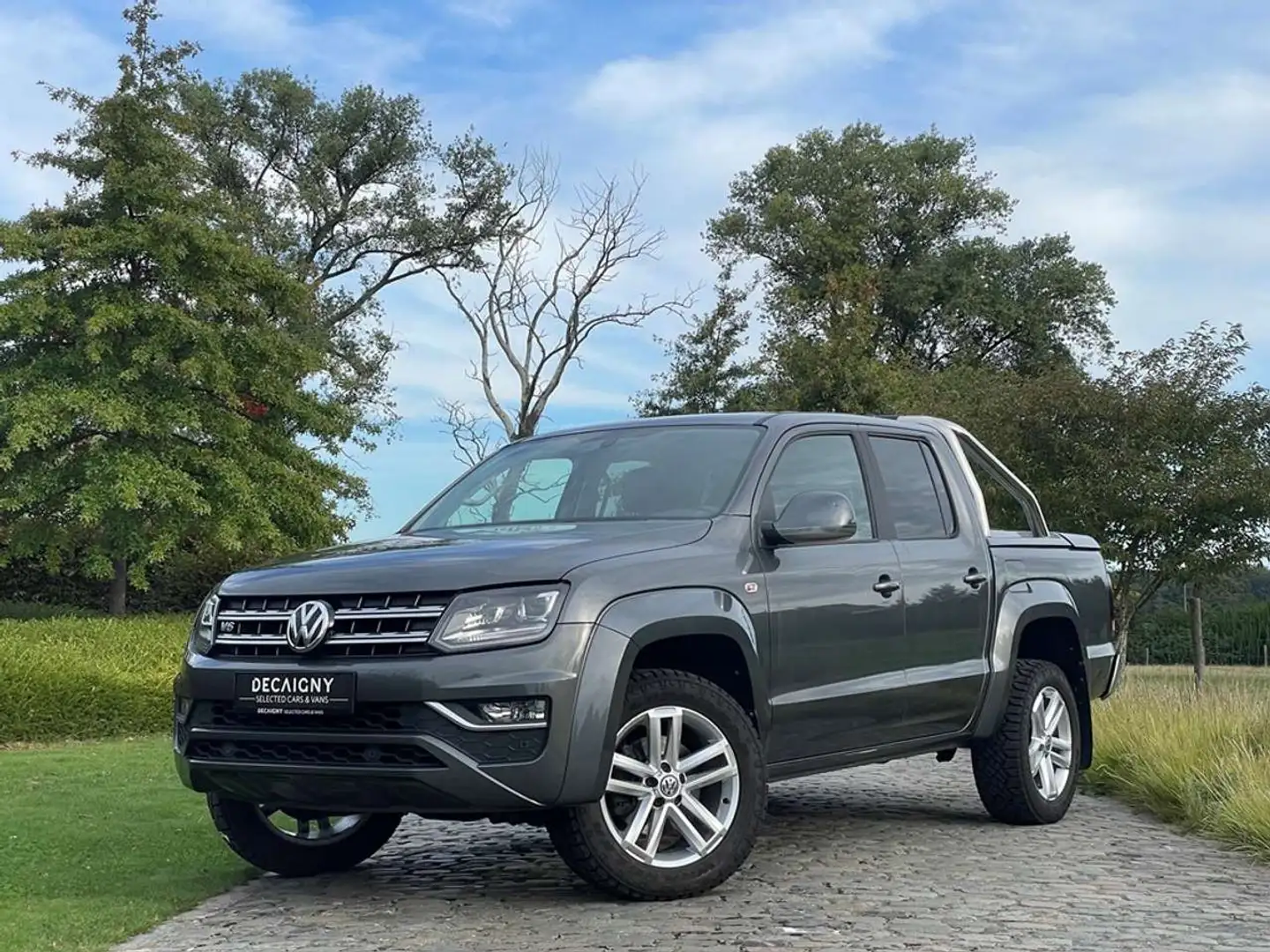 Volkswagen Amarok Highline 3.0 TDI V6 4 Motion *Trekhaak*Reservewiel Gris - 1