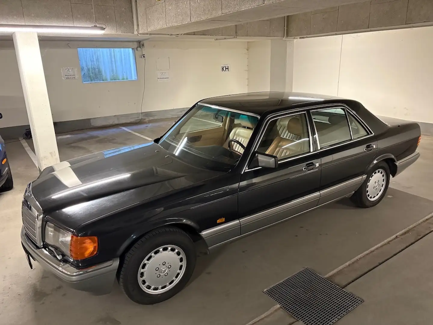 Mercedes-Benz S 420 420 SE*orig. 79`km**H-Gutacht.*Erstlack*Sammler Noir - 2