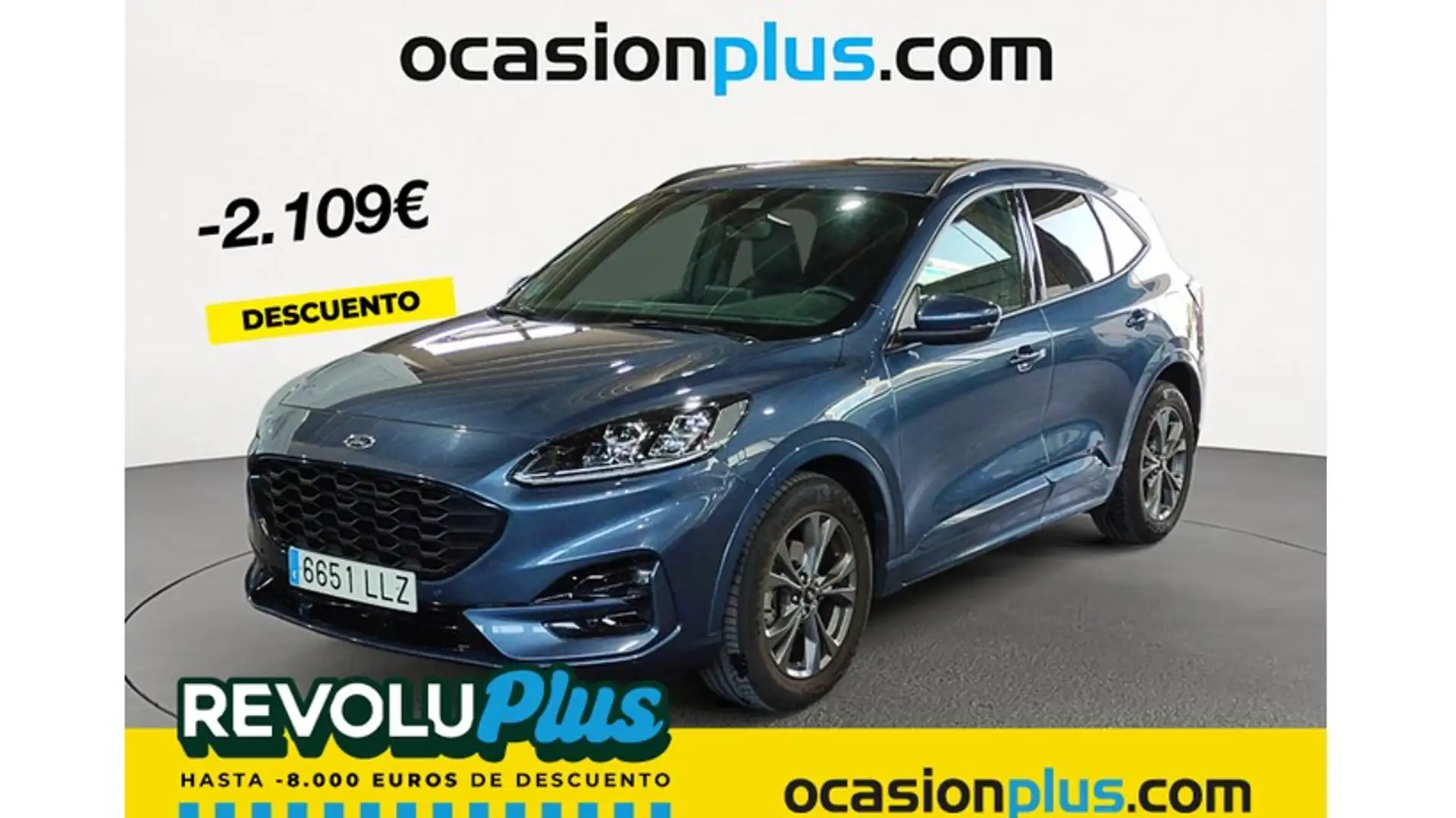 Ford Kuga 2.0 EcoBlue MEHV ST-Line X FWD 150 Bleu - 1