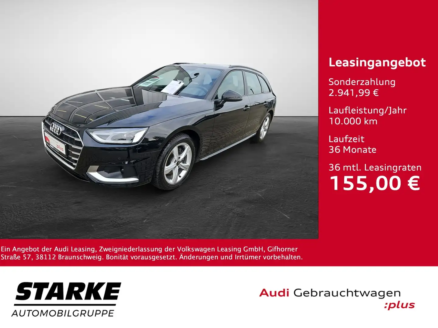 Audi A4 Avant 35 TFSI S tronic advanced NaviPlus SHZ Vi... Fekete - 1
