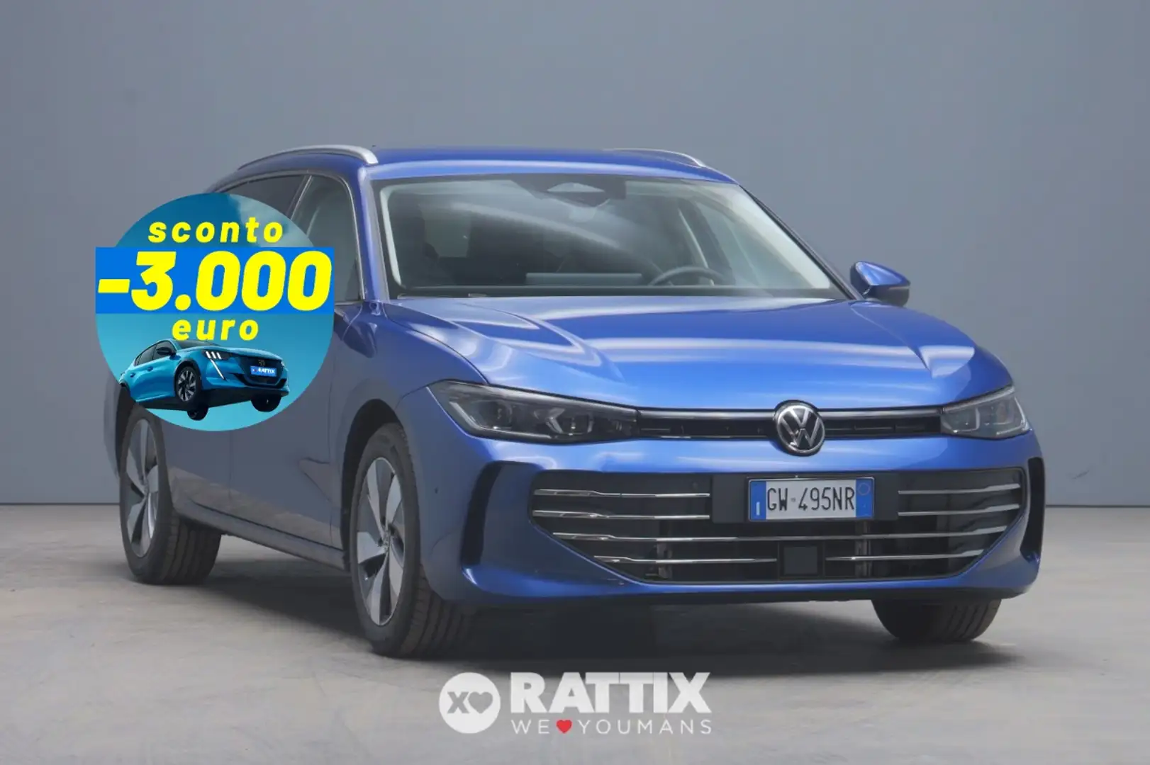 Volkswagen Passat Variant 1.5 ETSI 150CV Business DSG Blauw - 1