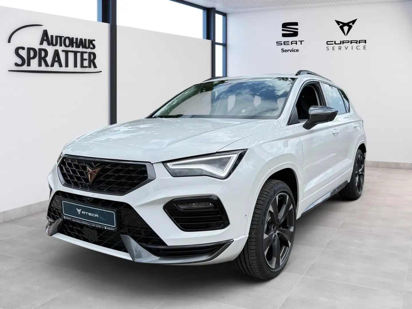 CUPRA Ateca 2.0 TSI DSG 4Drive NAVI ACC AHK LED Kamera Weiß - 1