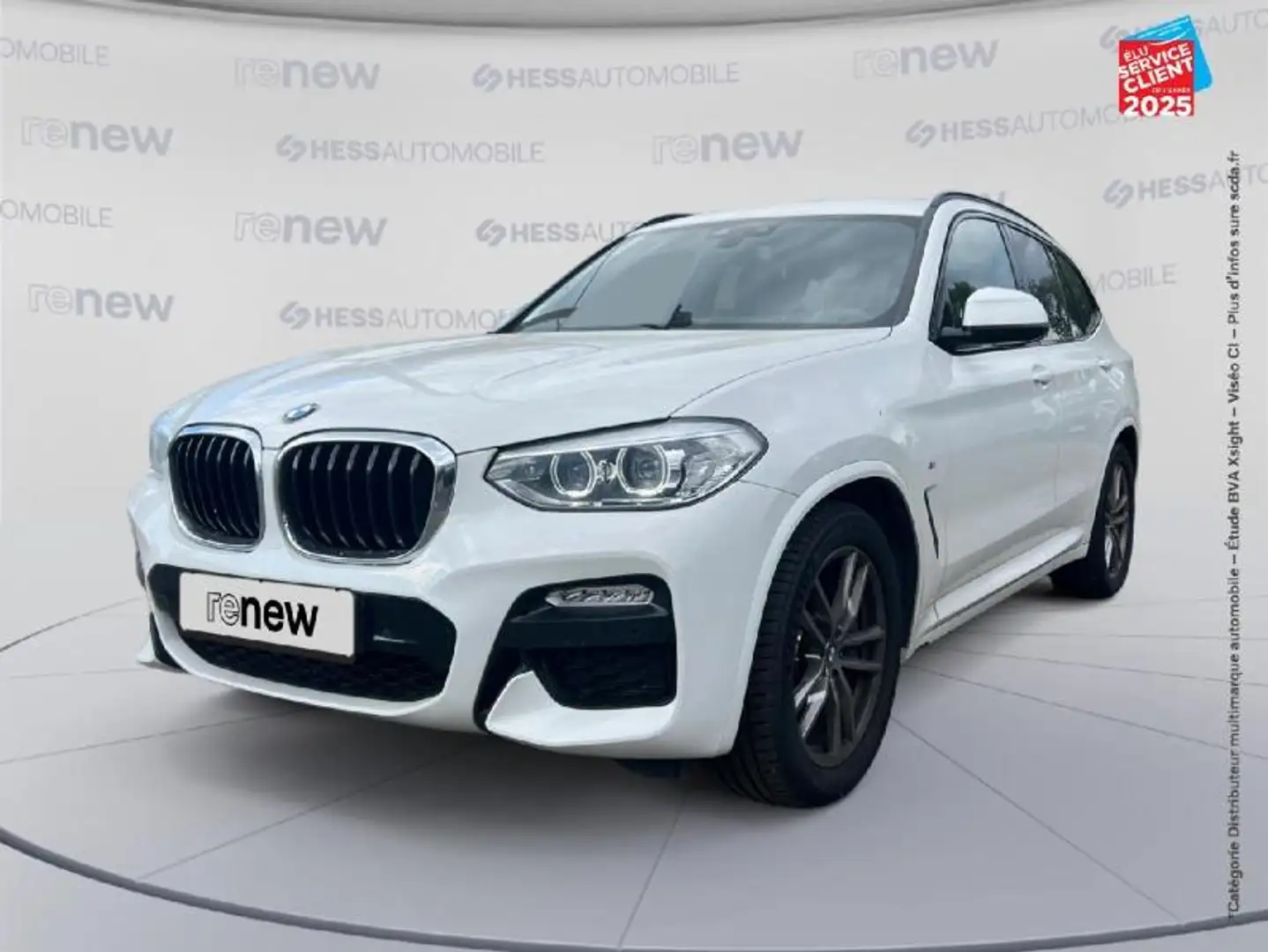 BMW X3 xDrive30iA 252ch M Sport Euro6d-T Blanc - 1