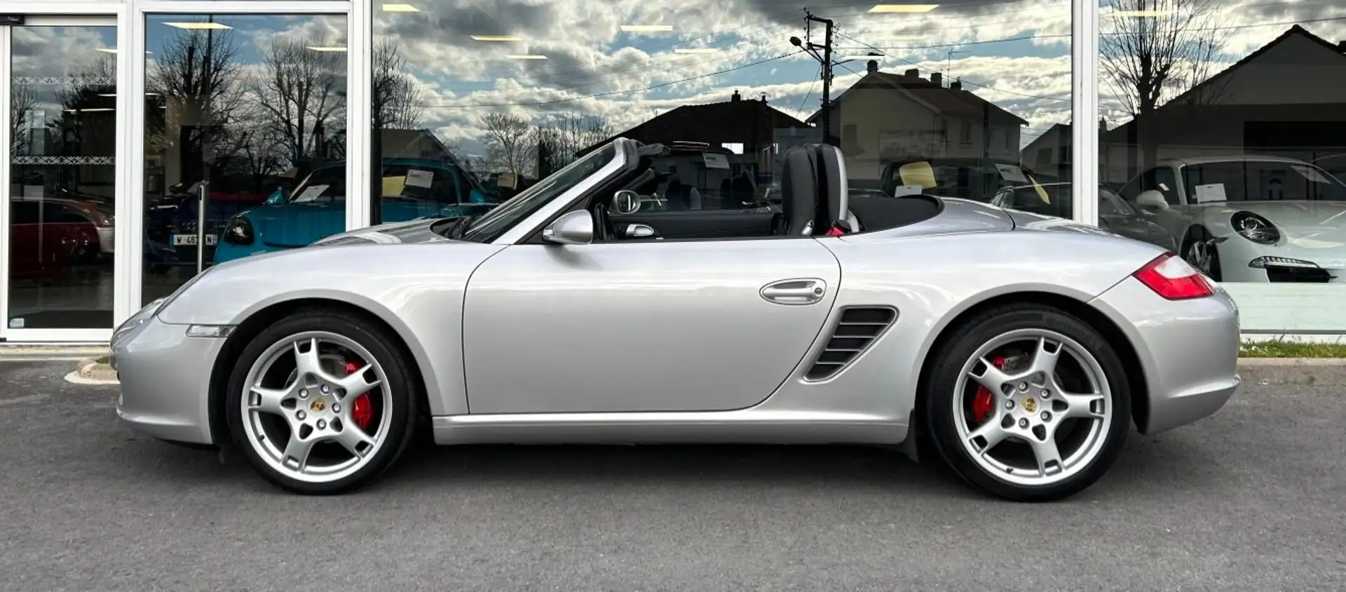 Porsche Boxster 2.7i Tiptronic S A Gris - 2