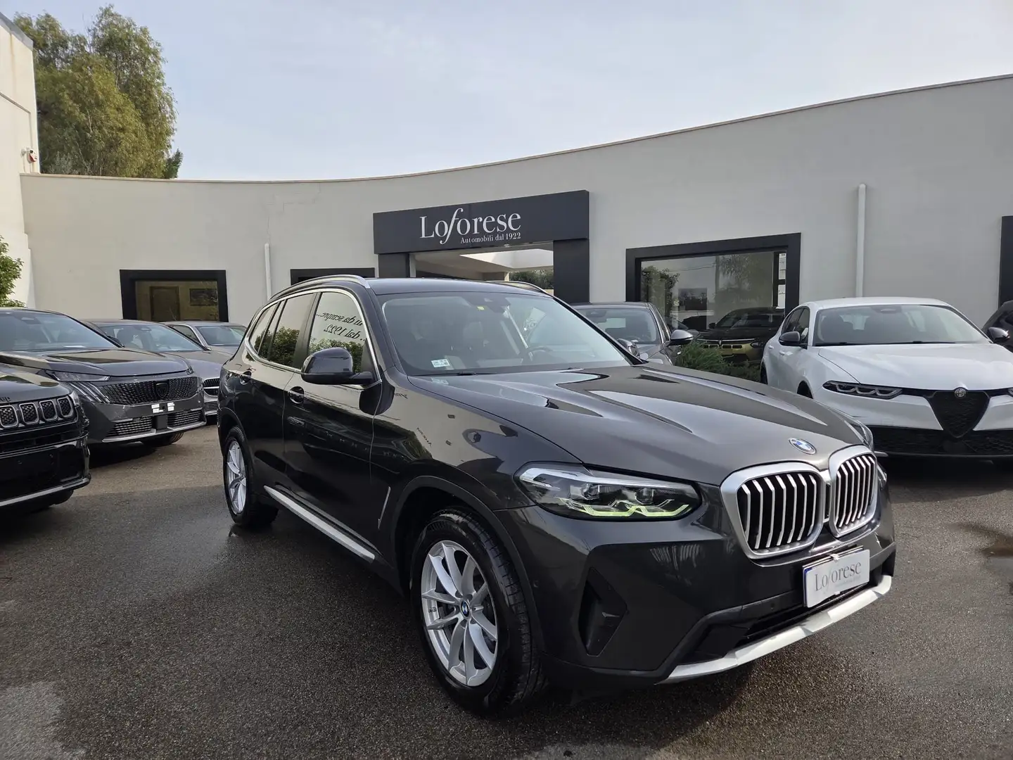 BMW X3 X3 xdrive20d mhev 48V sport auto Grigio - 2