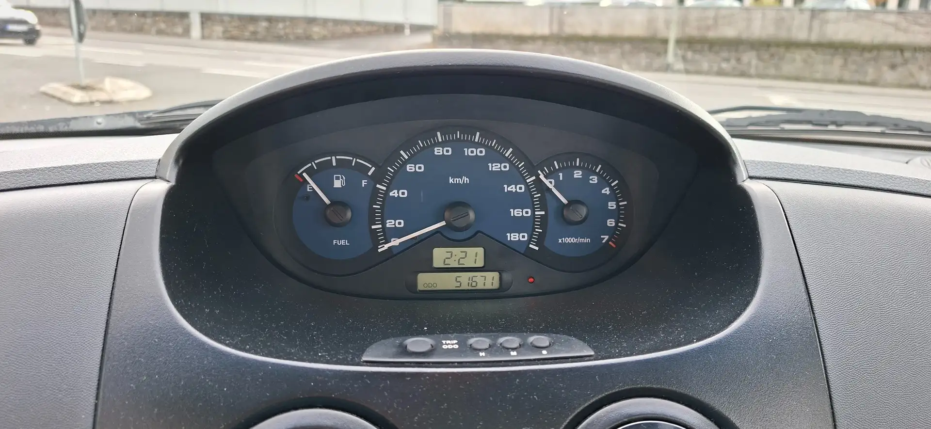 Chevrolet Matiz S Klima 1. Hand nur 51.000 KM Schwarz - 2