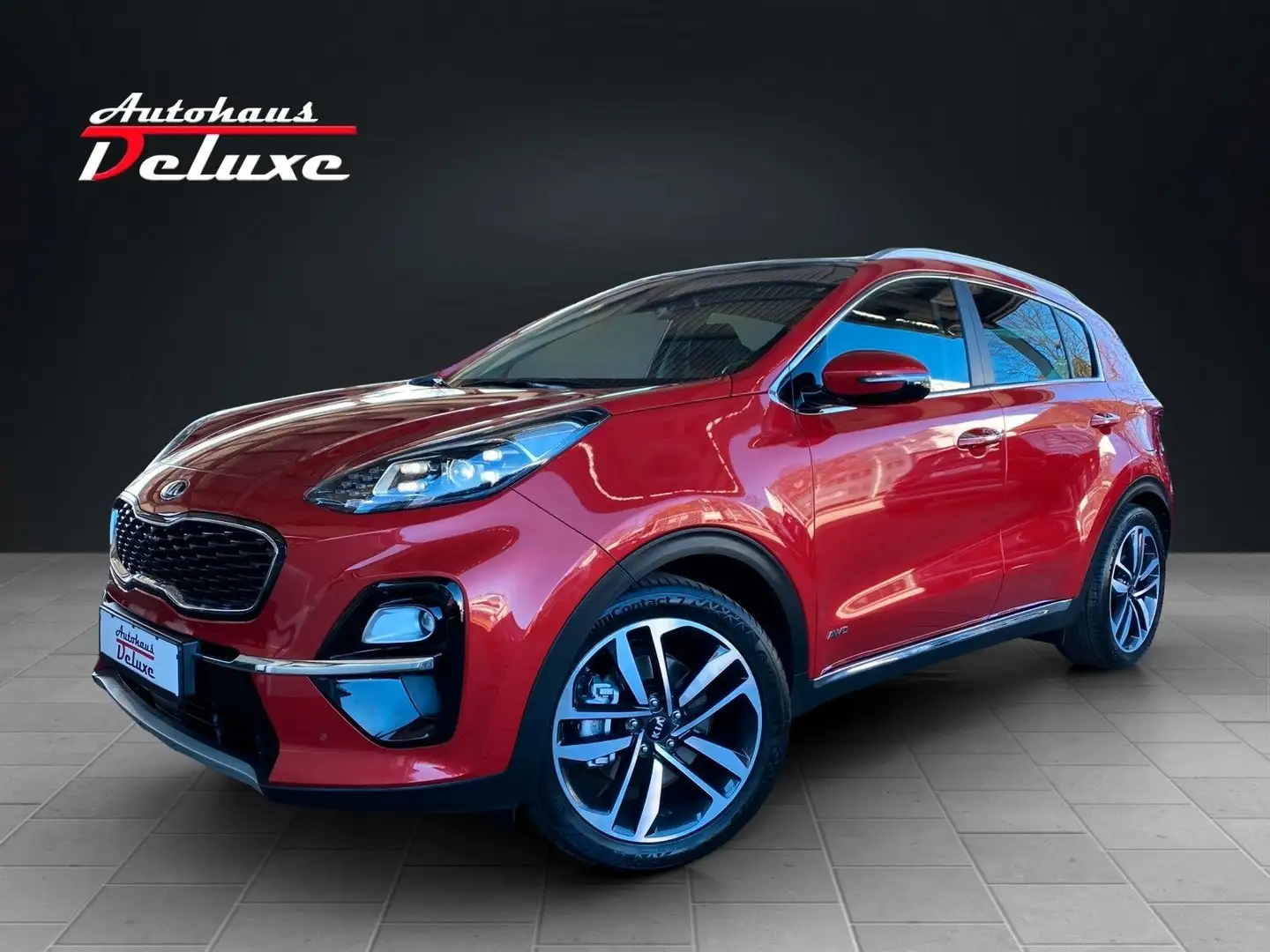 Kia Sportage 2,0 CRDi 4WD 360°KAMERA-PANORAMA-ACC Rot - 1