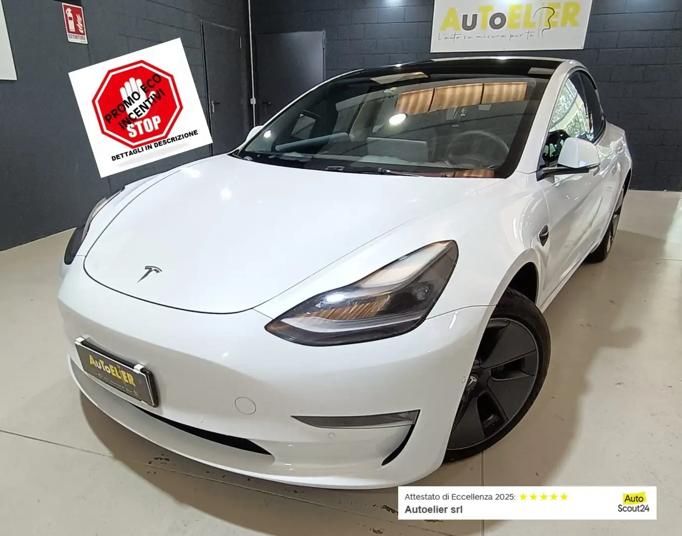 Tesla Model 3 Model 3 Long Range Dual Motor awd Bianco - 1