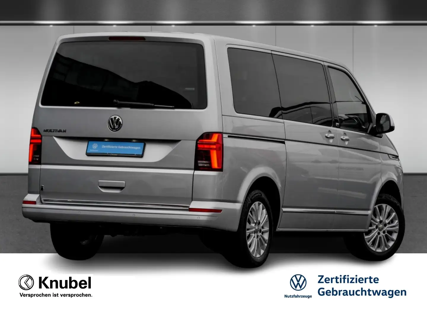 Volkswagen T6 Multivan 6.1 Gen. SIX 2.0 TDI DSG AHK LED NAVI ACC Silber - 2