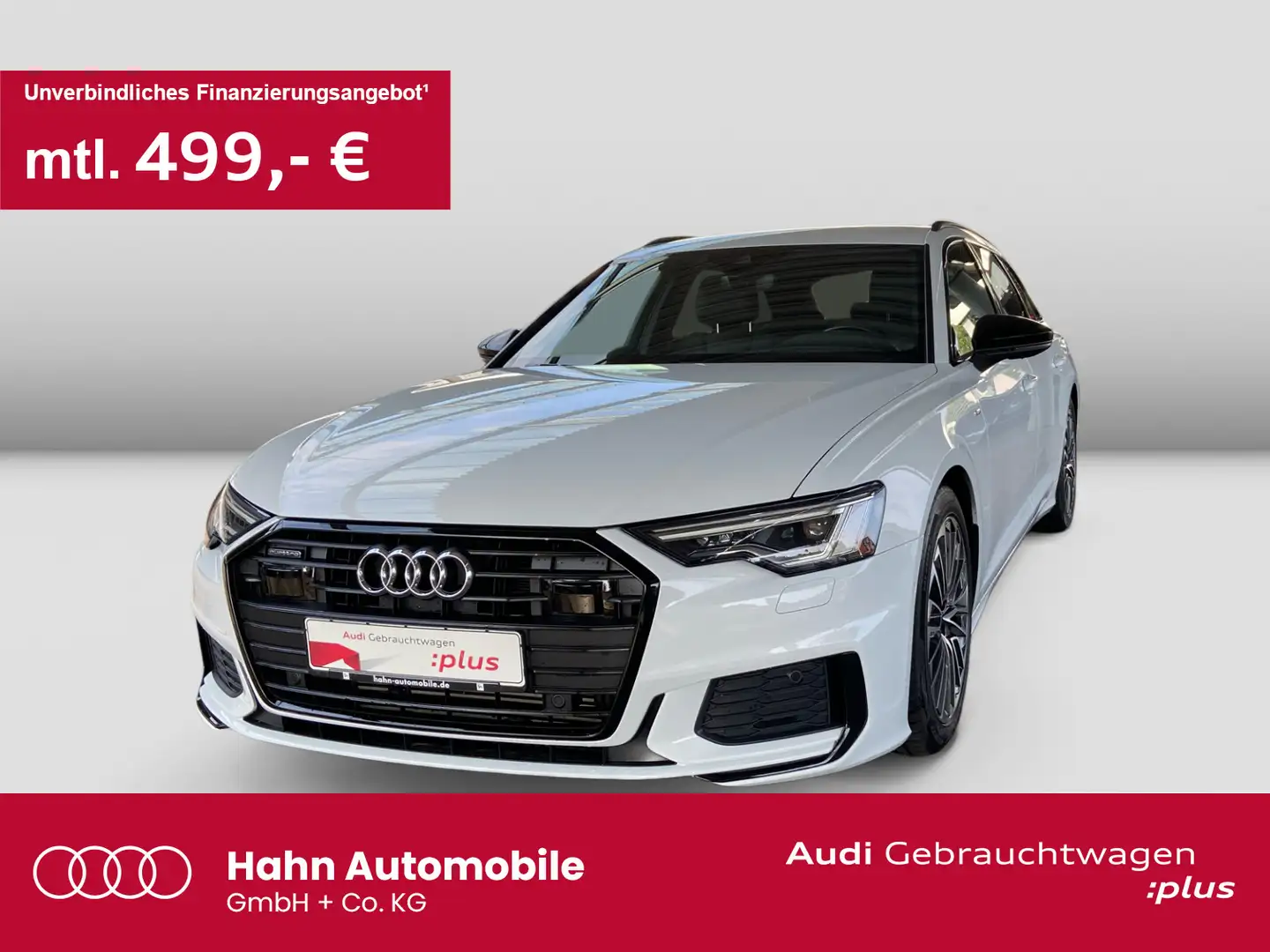 Audi A6 sport 55TFSIe S tronic quattro Matrix C Weiß - 1
