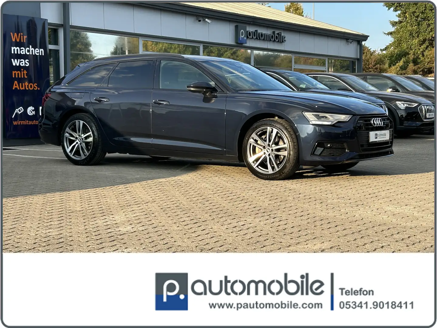 Audi A6 Avant 45 TFSI quattro sport S tronic*AHK*PANO Blau - 1