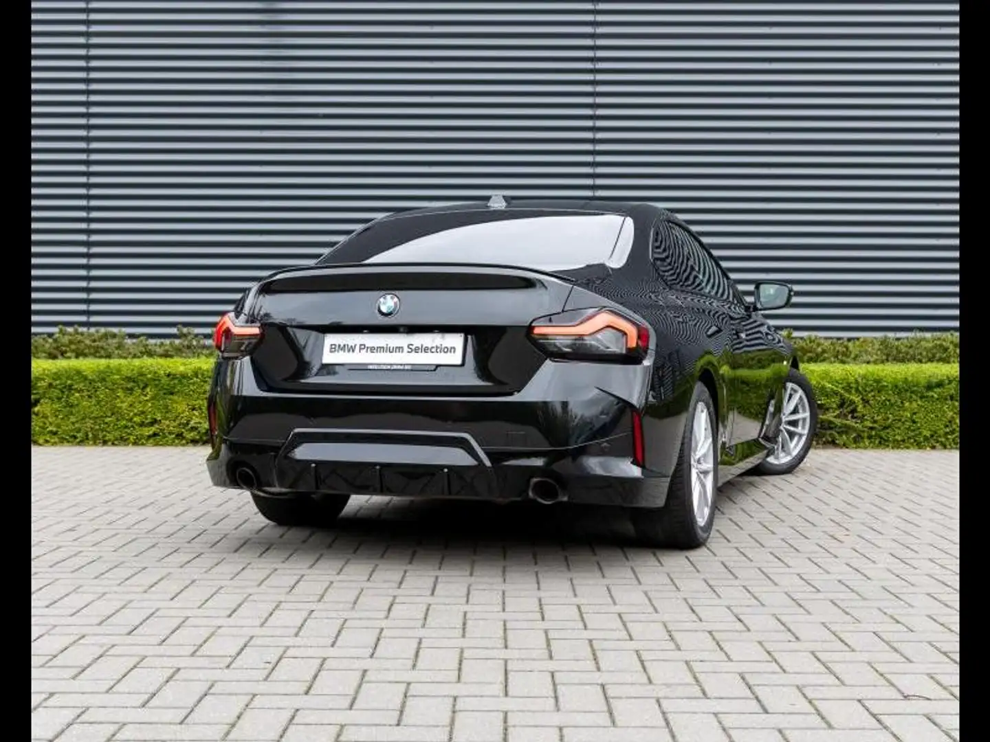 BMW 218 Coupé Zwart - 2