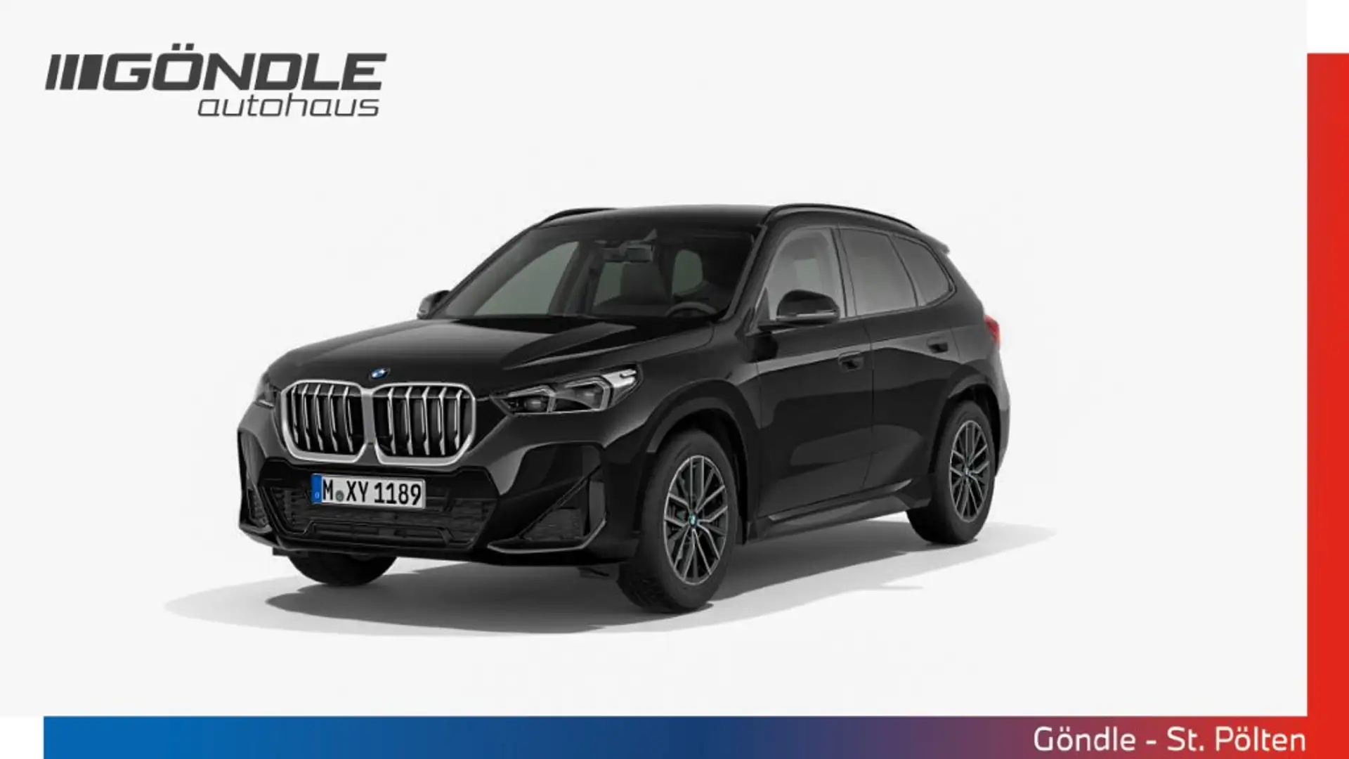 BMW X1 xDrive20d Schwarz - 1